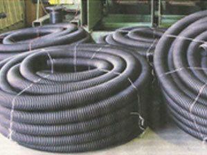corrugated HDPE pipe