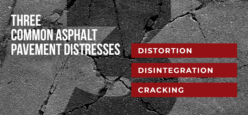 common types of asphalt damage and distresses