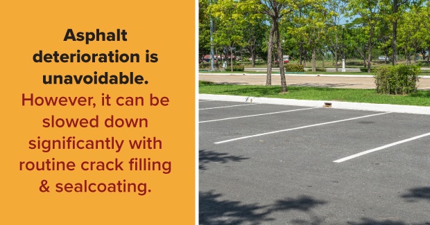 how to slow down asphalt deterioration